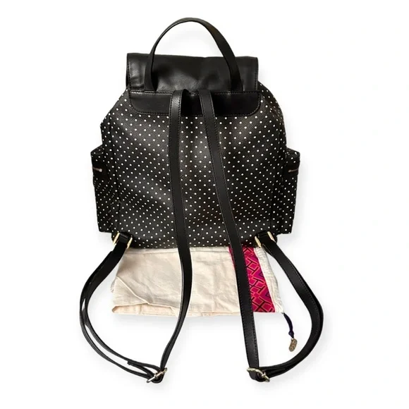 Tory Burch Kerrington Polka Dot Backpack Bag NWOT - Picture 2 of 11